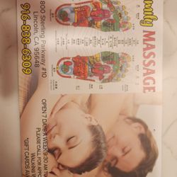 Family Massage - The best ever always avalible and we go once a week thanks so much for everything