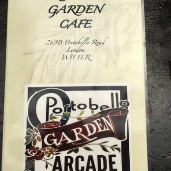 Portobello Garden Caffe' - Cafes Near Me - London, XGL