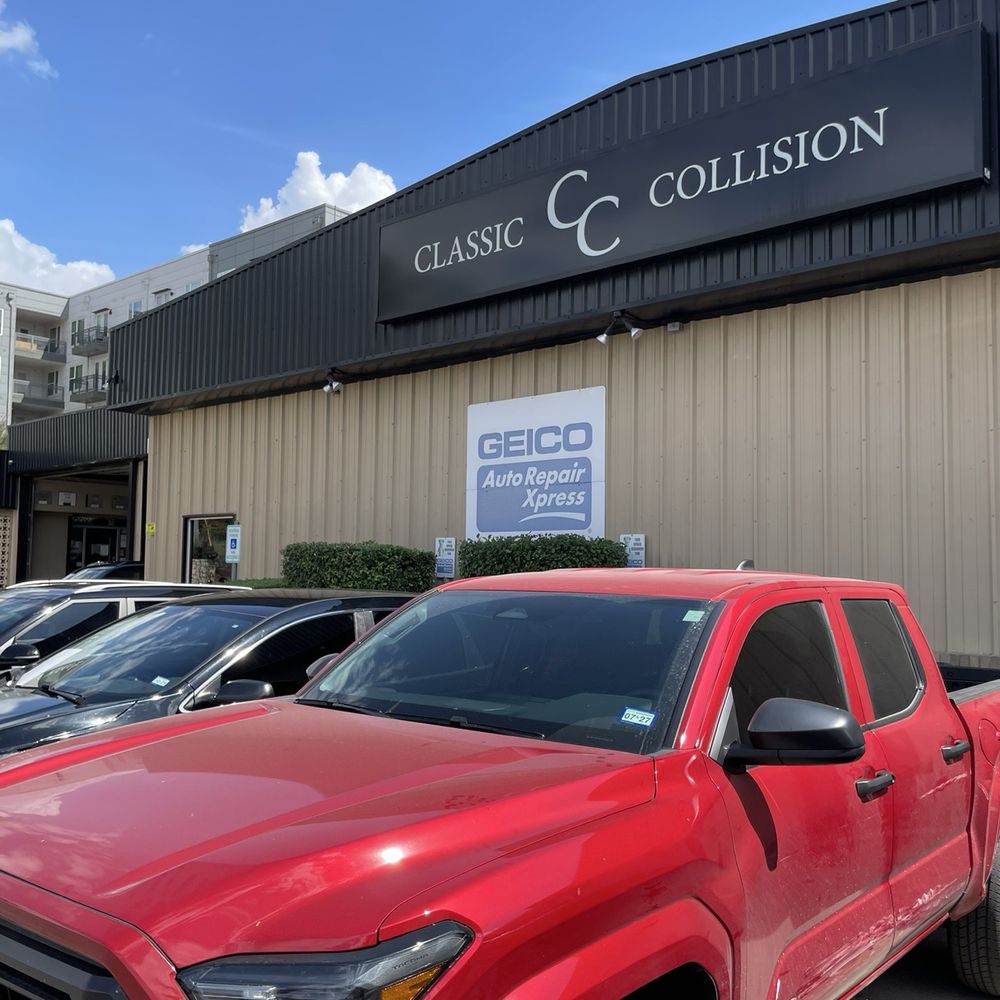 Classic Collision - Outside - Auto Glass Services Near Me - Austin, Texas Classic Collision - Outside - Auto Glass Services Near Me - Austin, Texas
