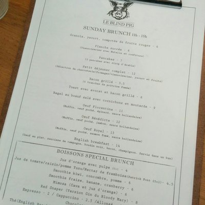 Menu photo 2 Le Blind Pig Lyon, 69