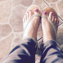 Lux N Nails - Finished pedi. Loved!