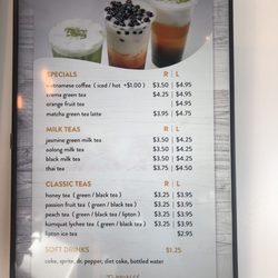 Om Nom Cafe - Menu