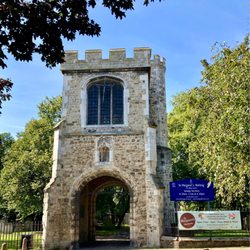 St Margaret's Church Barking - The Curfew Tower, the only remaining part of Barking Abbey to survive.