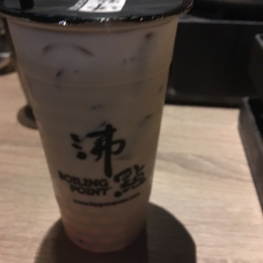 Boiling Point - Hokkaido Milk Tea with 50%Sugar - Taiwanese Near Me - San Jose, California