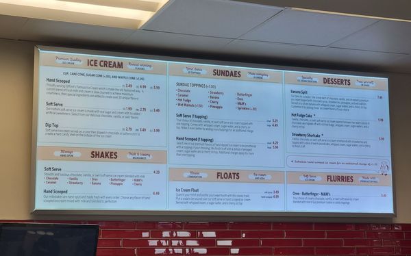Menu photo 1 Dairi-O - Clemmons Clemmons, NC Menu photo 1 Dairi-O - Clemmons Clemmons, NC
