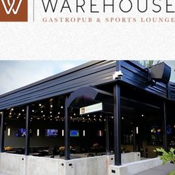 The Warehouse Gastropub - This is what you're looking for. It was too hot outside to eat so we ate inside.