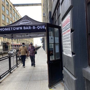 Hometown Bar-B-Que - Outside tent if you need to wait and inside gets full - Barbeque Near Me - Brooklyn, New York Hometown Bar-B-Que - Outside tent if you need to wait and inside gets full - Barbeque Near Me - Brooklyn, New York