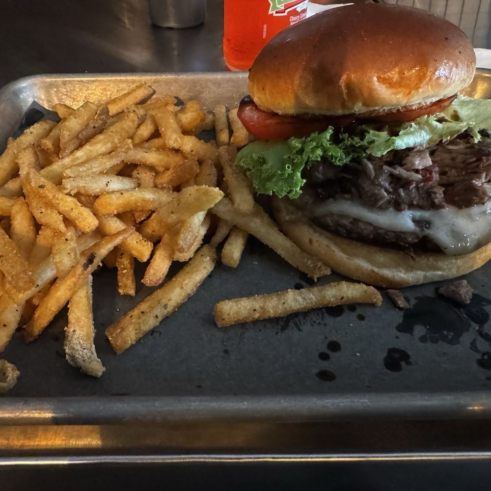 Tastefully Blessed Smokehouse & Catering - Black and Yellow burger combo - Barbeque Near Me - Springdale, Pennsylvania Tastefully Blessed Smokehouse & Catering - Black and Yellow burger combo - Barbeque Near Me - Springdale, Pennsylvania