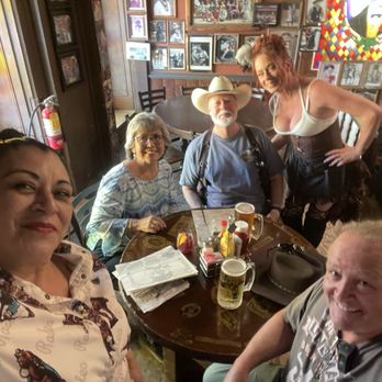 Big Nose Kate's Saloon - We couldn't miss a photo op with our server. - Music Venues Near Me - Tombstone, Arizona Big Nose Kate's Saloon - We couldn't miss a photo op with our server. - Music Venues Near Me - Tombstone, Arizona