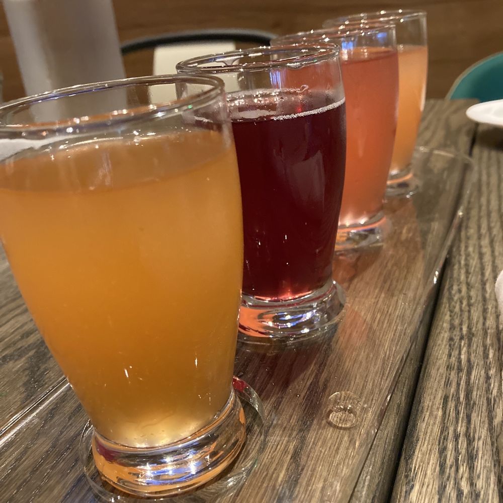 Glass House - Truly Seltzer Flight - New American Near Me - Cambridge, Massachusetts Glass House - Truly Seltzer Flight - New American Near Me - Cambridge, Massachusetts