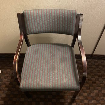 Wingate by Wyndham Lexington - Nasty chair in room - Hotels Near Me - Lexington, Virginia Wingate by Wyndham Lexington - Nasty chair in room - Hotels Near Me - Lexington, Virginia