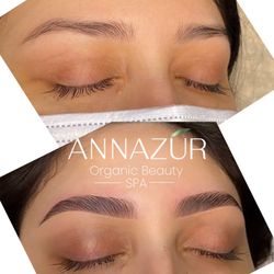 Annazur - Powder Ombre Eyebrows permanent makeup. FREE Consultation