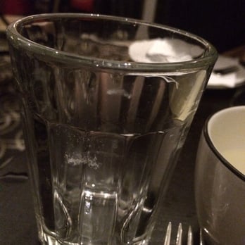 The Anchor Line - Water stains on all the water glasses. Its all in the detail!! - New American Near Me - Glasgow, GLG