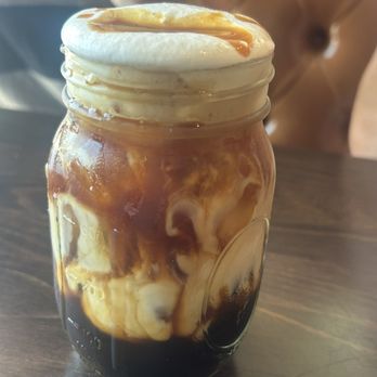 Toast Coffee + Kitchen - Pumpkin iced latte - Coffee & Tea Near Me - Ronkonkoma, New York