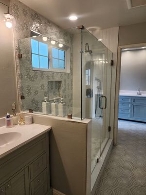 Bathroom Remodeling - Transform your bathroom into a stunning, functional retreat with our expert remodeling services. We handle everything from modern updates to complete redesigns, delivering stylish solutions tailored to your needs and budget. Our team manages every detail, including layout optimization, premium fixtures, custom tilework, and high-quality finishes. Whether you want to refresh a guest bath or create a spa-like master suite, we’ll ensure a hassle-free process and beautiful, lasting results. Bathroom Remodeling - Transform your bathroom into a stunning, functional retreat with our expert remodeling services. We handle everything from modern updates to complete redesigns, delivering stylish solutions tailored to your needs and budget. Our team manages every detail, including layout optimization, premium fixtures, custom tilework, and high-quality finishes. Whether you want to refresh a guest bath or create a spa-like master suite, we’ll ensure a hassle-free process and beautiful, lasting results.
