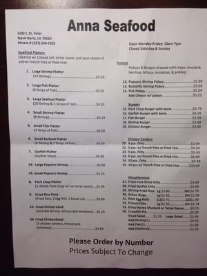 Anna Seafood by null