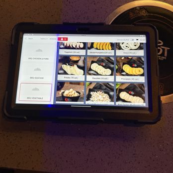 KPOT Korean BBQ & Hot Pot - Order Tablet - Korean Near Me - overland, Missouri