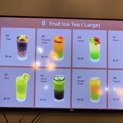 I bubble tea & cafe - Menu