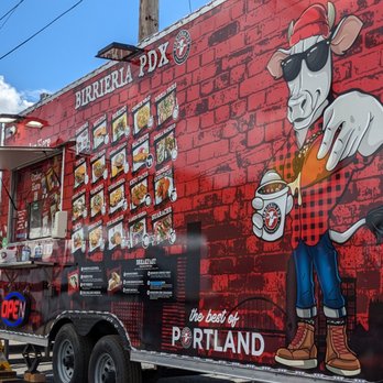 Birrieria PDX - the side of a food truck - Tacos Near Me - Portland, Oregon Birrieria PDX - the side of a food truck - Tacos Near Me - Portland, Oregon