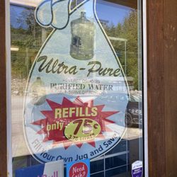 Oak Tree Market - Refill of water for 75 cents.