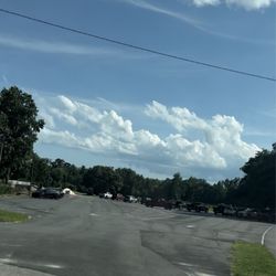 Parking lot when I couldn't get Tee time.