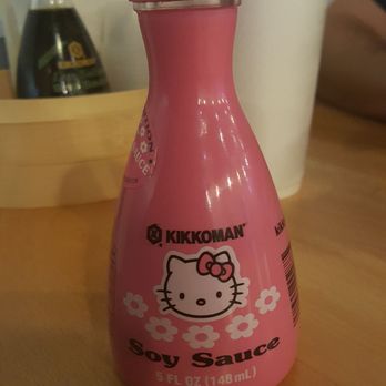 Ginger Wasabi Sushi + Grill - Such cute soy sauce bottles! I definitely need one. - Sushi Bars Near Me - Lexington, Kentucky