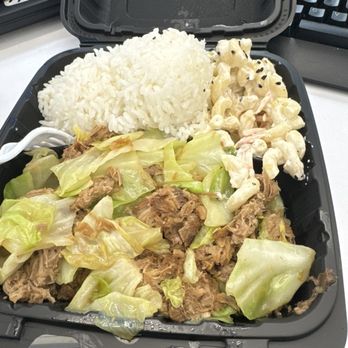 Kenji's - Kalua Pork and Cabbage Plate - Barbeque Near Me - Reno, Nevada Kenji's - Kalua Pork and Cabbage Plate - Barbeque Near Me - Reno, Nevada