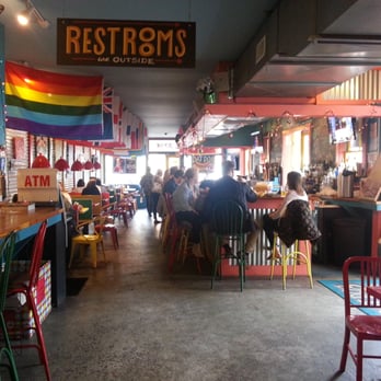 Dat Dog - From the cash register view looking towards the front. - Hot Dogs Near Me - New Orleans, Louisiana Dat Dog - From the cash register view looking towards the front. - Hot Dogs Near Me - New Orleans, Louisiana