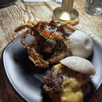 The BAO - Kimchi Wagyu bao and Soft Shell Crab BAO - Asian Fusion Near Me - Clayton, Missouri