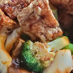 HK Take Out Chinese Food - Tofu with vegetables