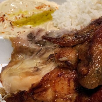 Zankou Chicken - "Quarter White Chicken" with hummus, basmati rice and garlic sauce. Super flavorful and that garlic sauce is addictive! - Mediterranean Near Me - Glendale, California Zankou Chicken - "Quarter White Chicken" with hummus, basmati rice and garlic sauce. Super flavorful and that garlic sauce is addictive! - Mediterranean Near Me - Glendale, California