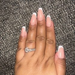 7/10 Total was $40 for a fill & French tip I came in @6:20 (40 min before closing) and she stayed open for me till 8pm.