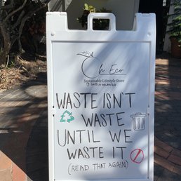 Outside sign