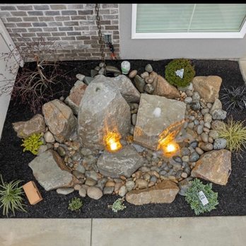 Schaefer Butte Landscaping and Patios - Bubbler - a true work of art - Landscaping Near Me Schaefer Butte Landscaping and Patios - Bubbler - a true work of art - Landscaping Near Me
