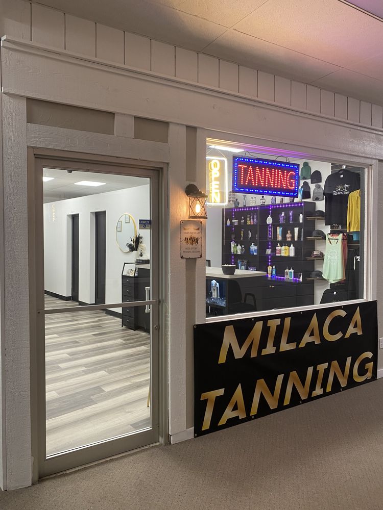 Milaca Tanning Logo