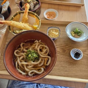 Zaru - shrimp tempura udon - Japanese Near Me - Orlando, Florida