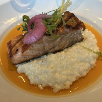 Glenn's Kitchen - Char Grilled Salmon - New American Near Me - Atlanta, Georgia
