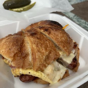 Donut Time Cafe - ##10 Croissant Sandwich - Donuts Near Me - Northridge, California Donut Time Cafe - ##10 Croissant Sandwich - Donuts Near Me - Northridge, California