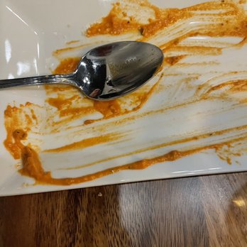 Vuolo's - The remnants of the lobster arancini....can you tell we hated them?? - Italian Near Me - Winthrop, Massachusetts Vuolo's - The remnants of the lobster arancini....can you tell we hated them?? - Italian Near Me - Winthrop, Massachusetts