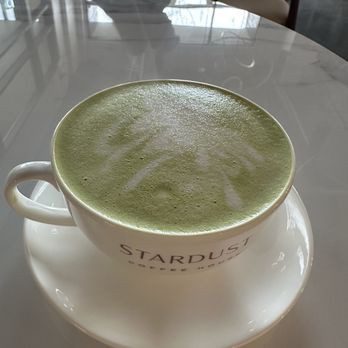 STARDUST Coffee House - Matcha latte- very good ( with oatmilk) - Cafes Near Me - Campbell, California