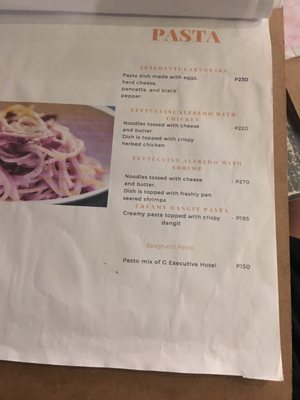 Menu photo 3 Executive Cafe Boracay, AKL