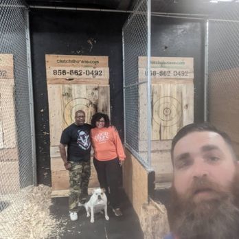 Clutch Shot Axe Throwing - Mark is the man could have hung out all day with that guy and Tug is the best hostess ever. - Axe Throwing Near Me - Pennsauken, New Jersey