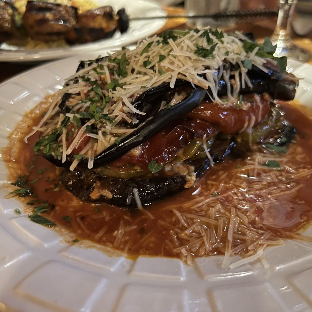 Marrakesh Restaurant - Moussaka Vegetarian - Moroccan Near Me - Portland, Oregon