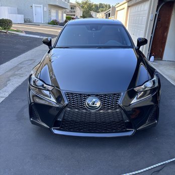 Simi Valley Mobile Detailing - Exterior detailing done on Lexus IS 350 - Auto Detailing Near Me Simi Valley Mobile Detailing - Exterior detailing done on Lexus IS 350 - Auto Detailing Near Me