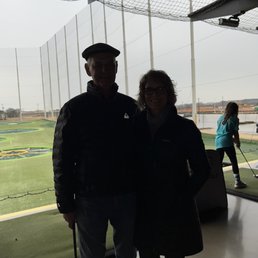 Dad and I, with the range behind us. Dad and I, with the range behind us.