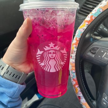 Starbucks - Mango Dragonfruit Refresher - Coffee & Tea Near Me - Prineville, Oregon Starbucks - Mango Dragonfruit Refresher - Coffee & Tea Near Me - Prineville, Oregon