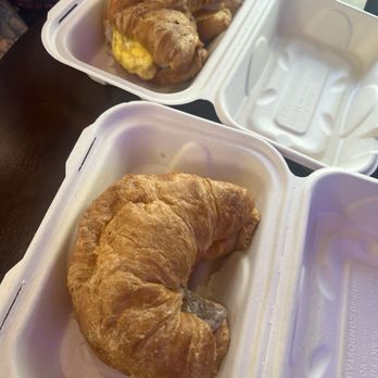 Capri Cafe - Sausage breakfast croissant - Coffee & Tea Near Me - San Diego, California