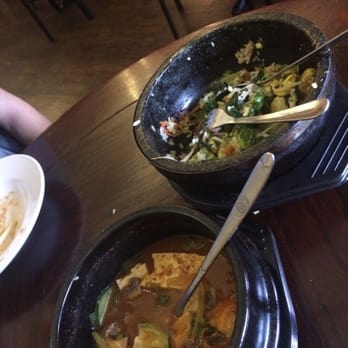 Stone Bowl - Soy bean stew and bibimbap - Sushi Bars Near Me - Cincinnati, Ohio Stone Bowl - Soy bean stew and bibimbap - Sushi Bars Near Me - Cincinnati, Ohio