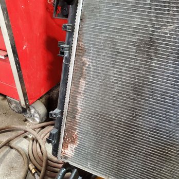 Kelly's Tire Mart - The old radiator before Kelly's replaced it. - Tires Near Me - Middleborough, Massachusetts