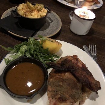 Park Distillery - Rotisserie chicken and mac and cheese - Canadian (New) Near Me - Banff, Alberta Park Distillery - Rotisserie chicken and mac and cheese - Canadian (New) Near Me - Banff, Alberta